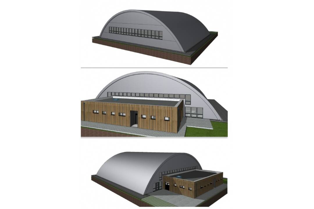 FOTO: Vo Vranove postavia novú tenisovú halu za milióny eur, foto 6