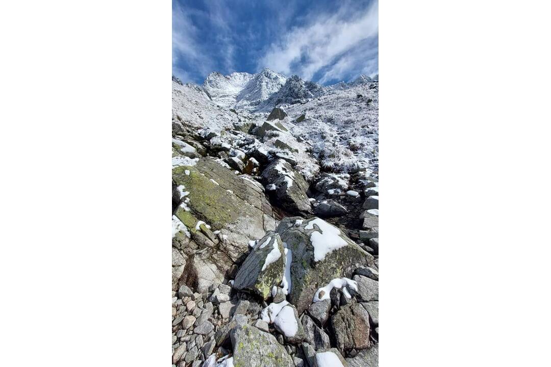 FOTO: Sneh vo Vysokých Tatrách, foto 1