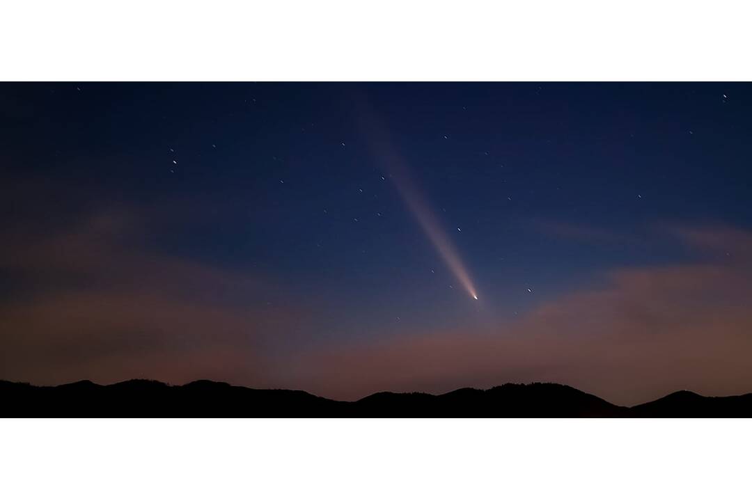 FOTO: Kométa Tsuchinshan-ATLAS sa objavila nad Prešovom, foto 9