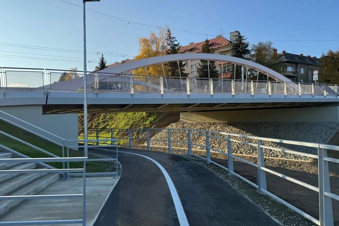 FOTO: Nový most na ulici Lesík delostrelcov v Prešove, foto 2
