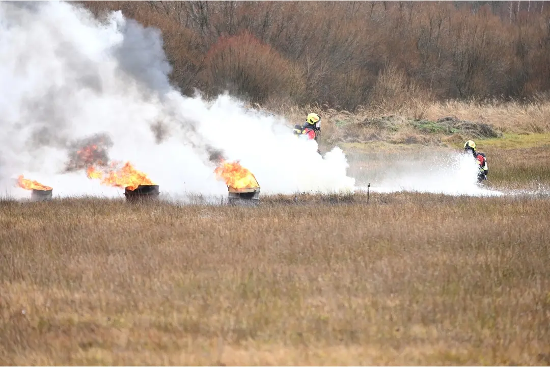 FOTO: Cvičenie na letisku Poprad-Tatry: Simulovaná havária lietadla, foto 7