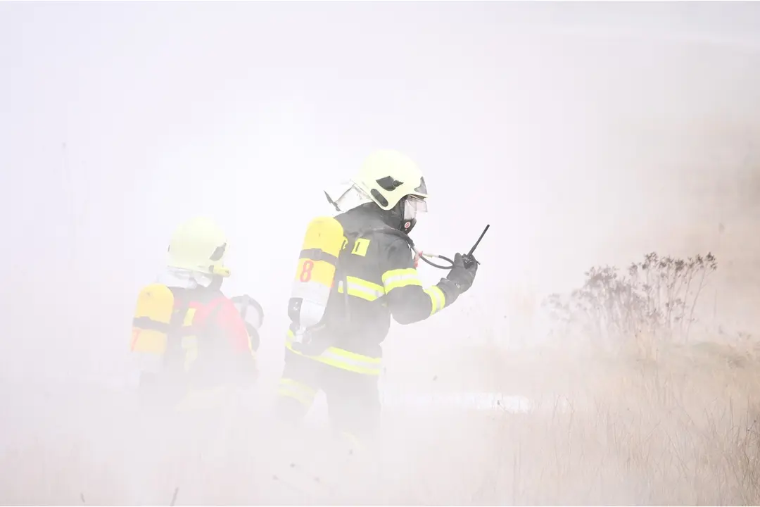 FOTO: Cvičenie na letisku Poprad-Tatry: Simulovaná havária lietadla, foto 12