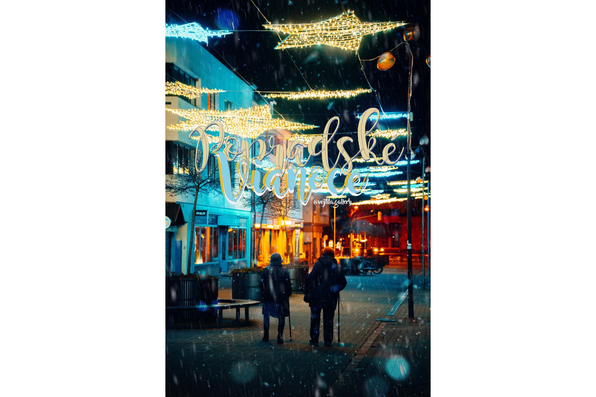 FOTO: Dychberúca vianočná výzdoba v Poprade, foto 2