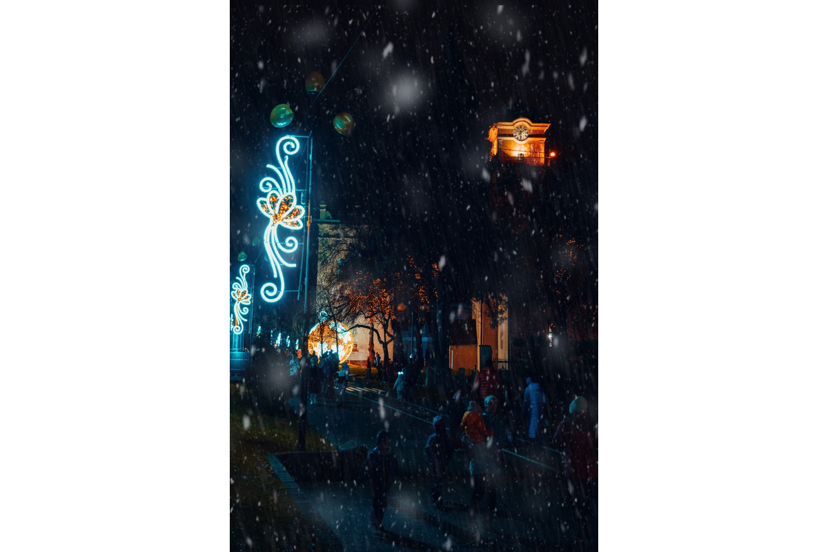 FOTO: Dychberúca vianočná výzdoba v Poprade, foto 3