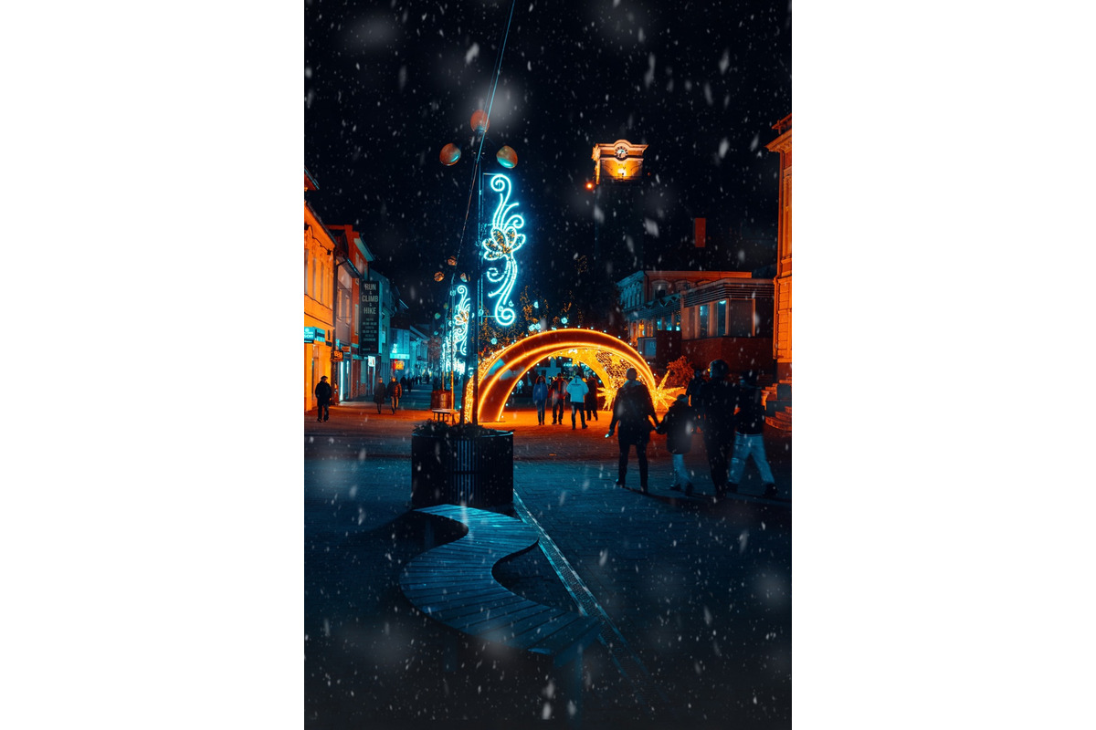 FOTO: Dychberúca vianočná výzdoba v Poprade, foto 4