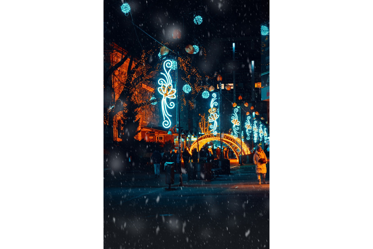 FOTO: Dychberúca vianočná výzdoba v Poprade, foto 5