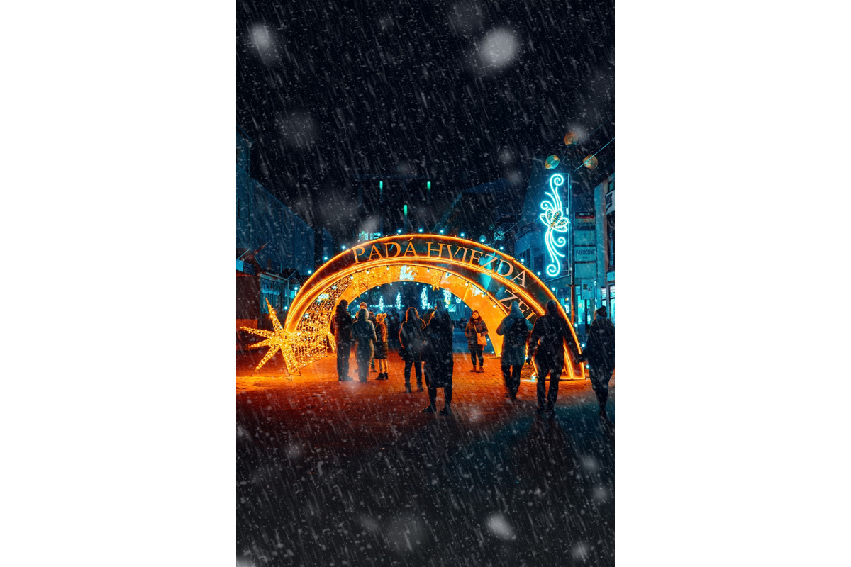 FOTO: Dychberúca vianočná výzdoba v Poprade, foto 9