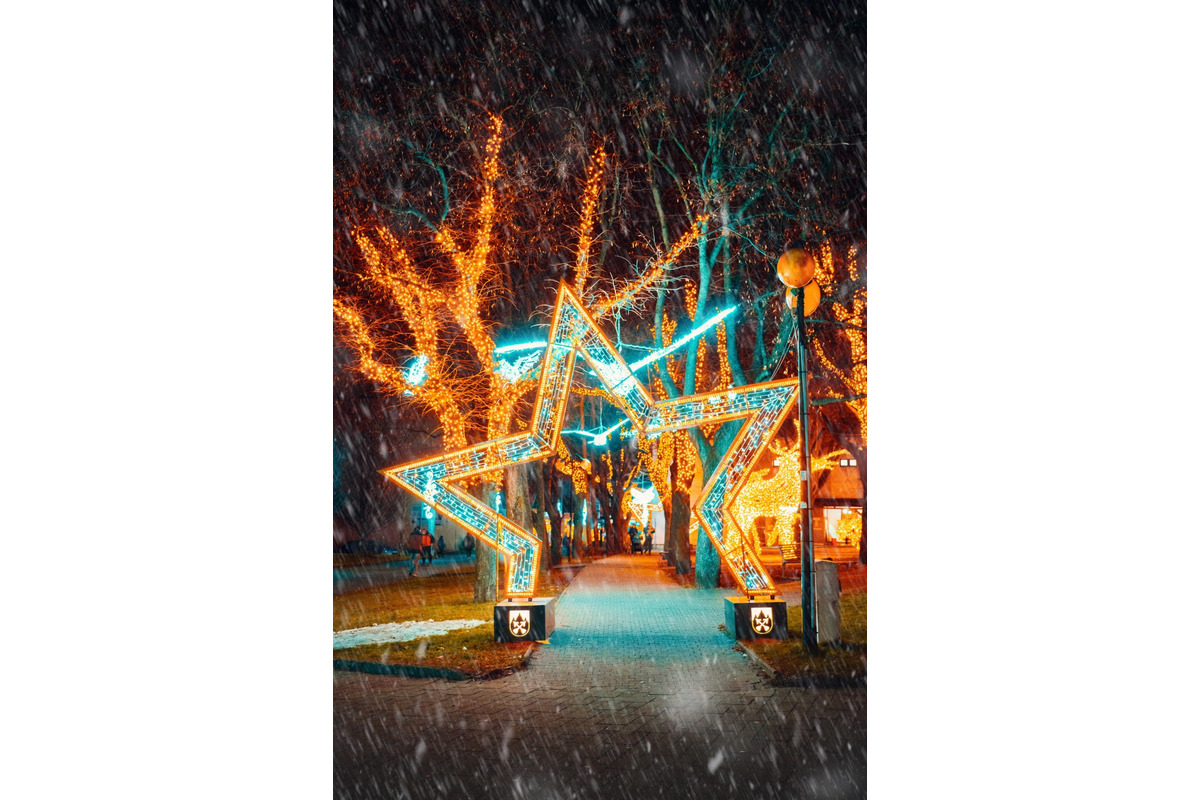 FOTO: Dychberúca vianočná výzdoba v Poprade, foto 14