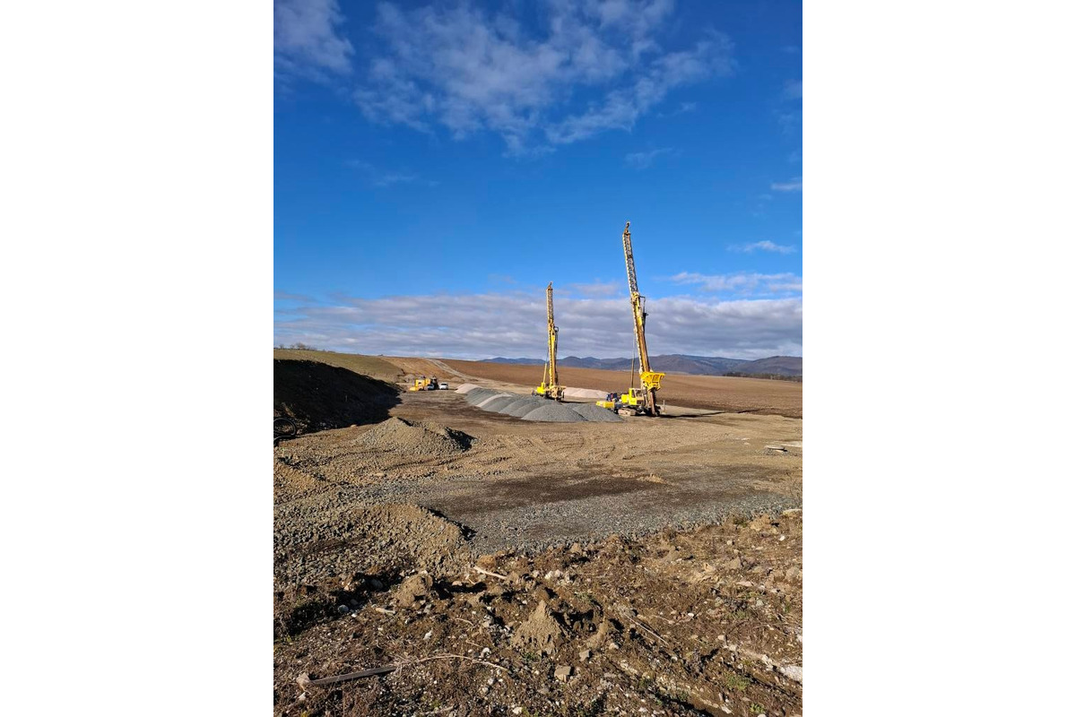 FOTO: Obchvat Sabinova v plnom prúde: Aktuálne fotografie zo stavby, foto 1