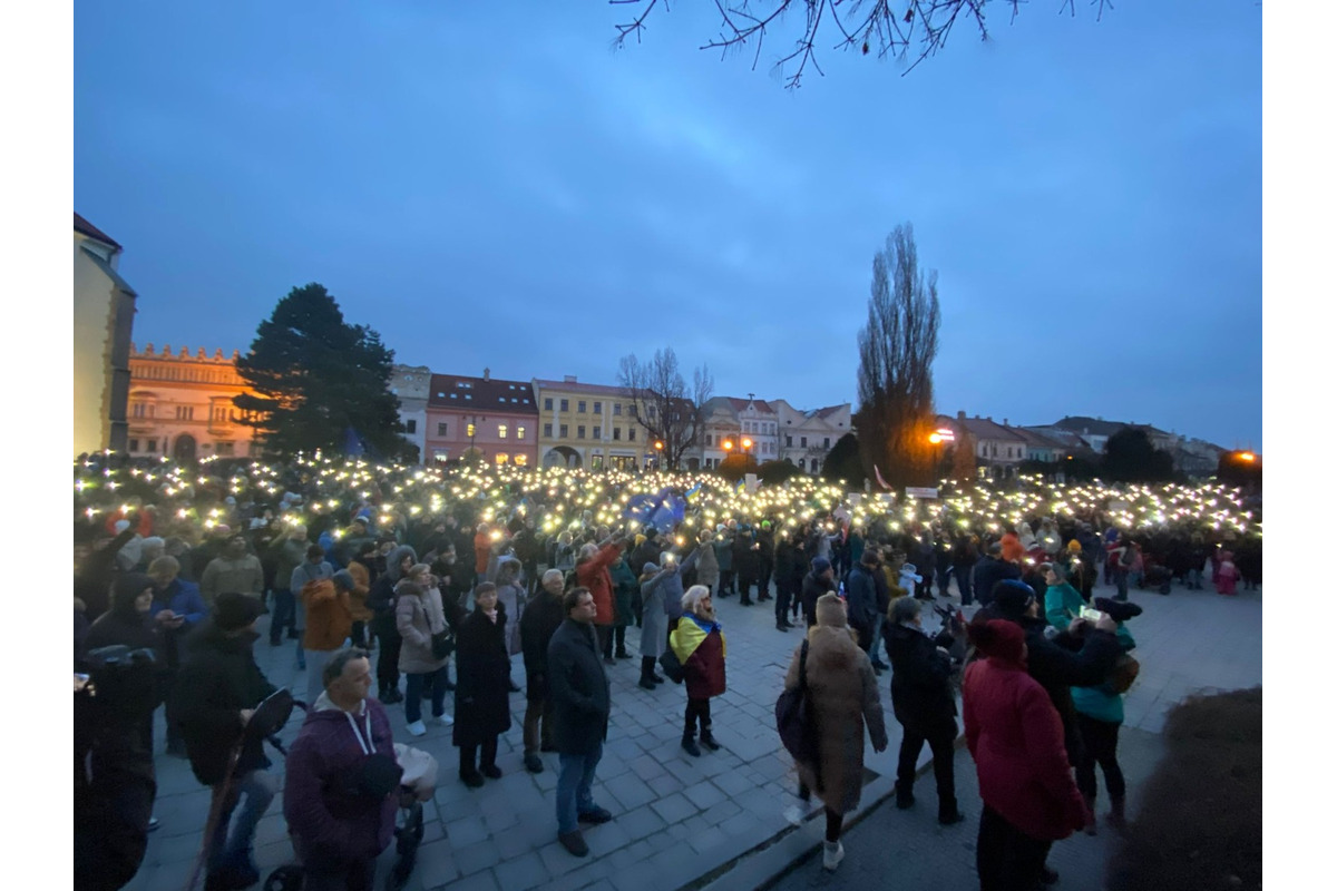 FOTO: V Prešove sa konal protest, foto 10