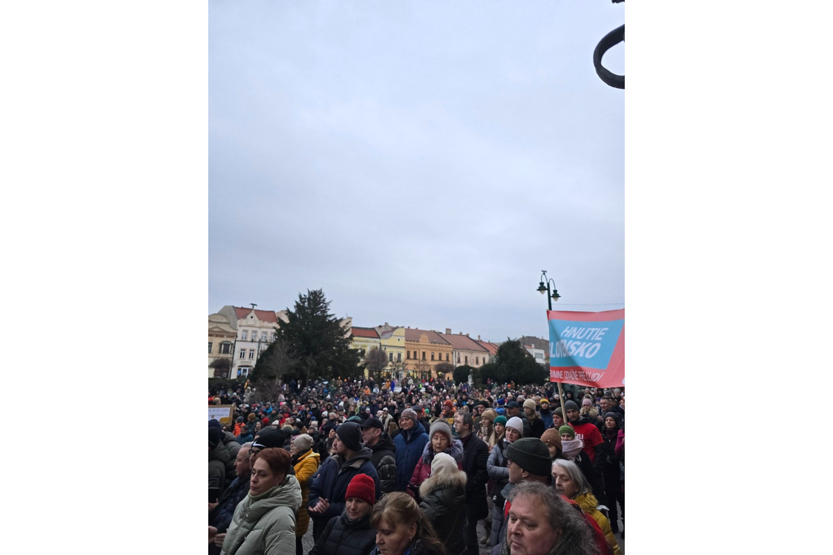 FOTO: V Prešove sa konal protest, foto 12