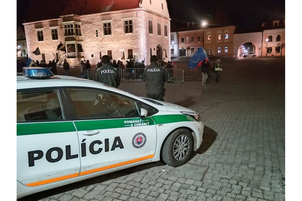 FOTO: V Prešovskom kraji prebehla ďalšia vlna protivládnych protestov. Takto to vyzeralo v Poprade, foto 8