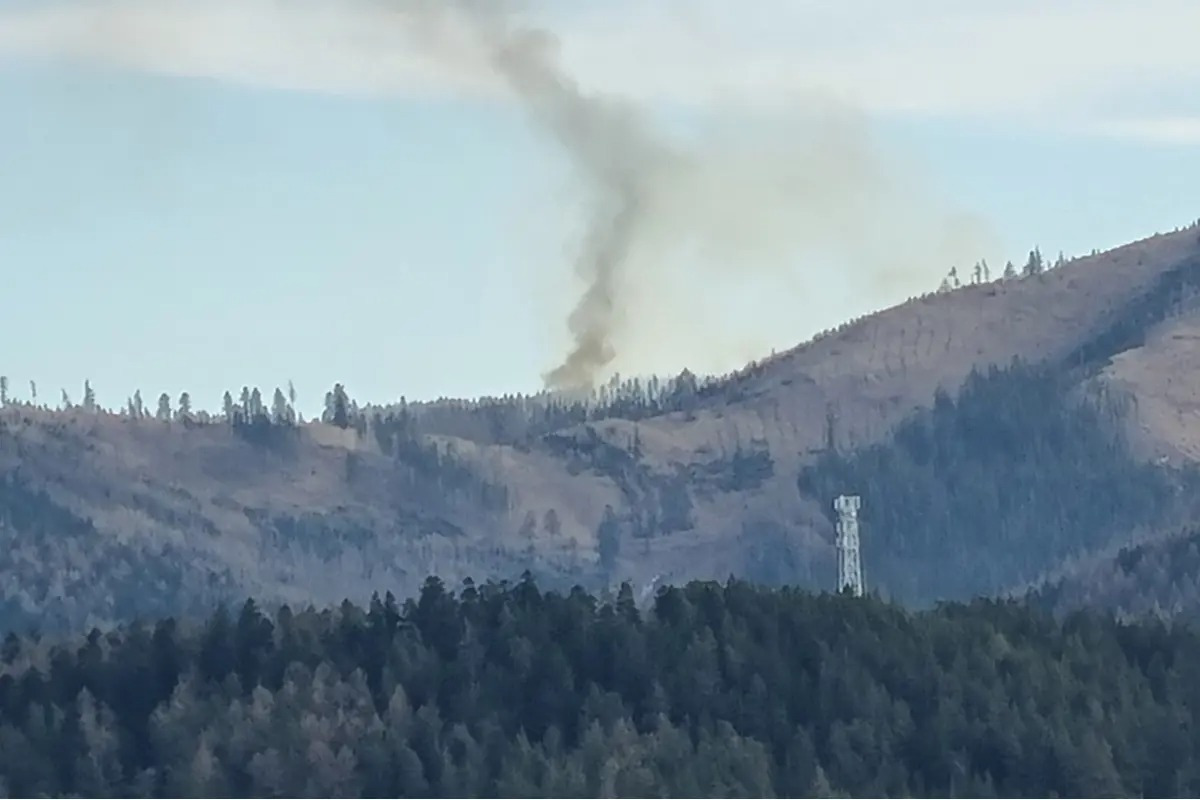 FOTO: Následky lesného požiaru v katastri obce Spišská Teplica, foto 4