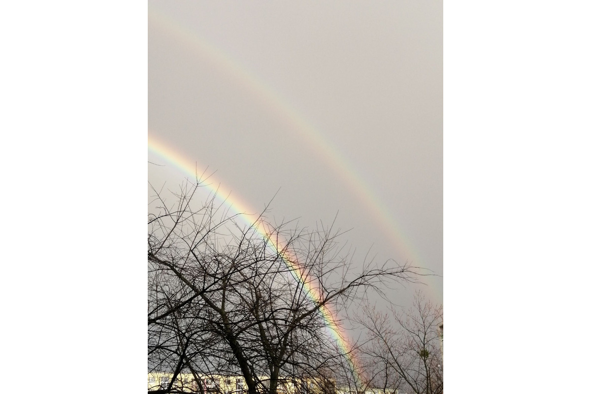 FOTO: Nebeské divadlo v Prešove: Dvojitá dúha očarila stovky obyvateľov​, foto 6