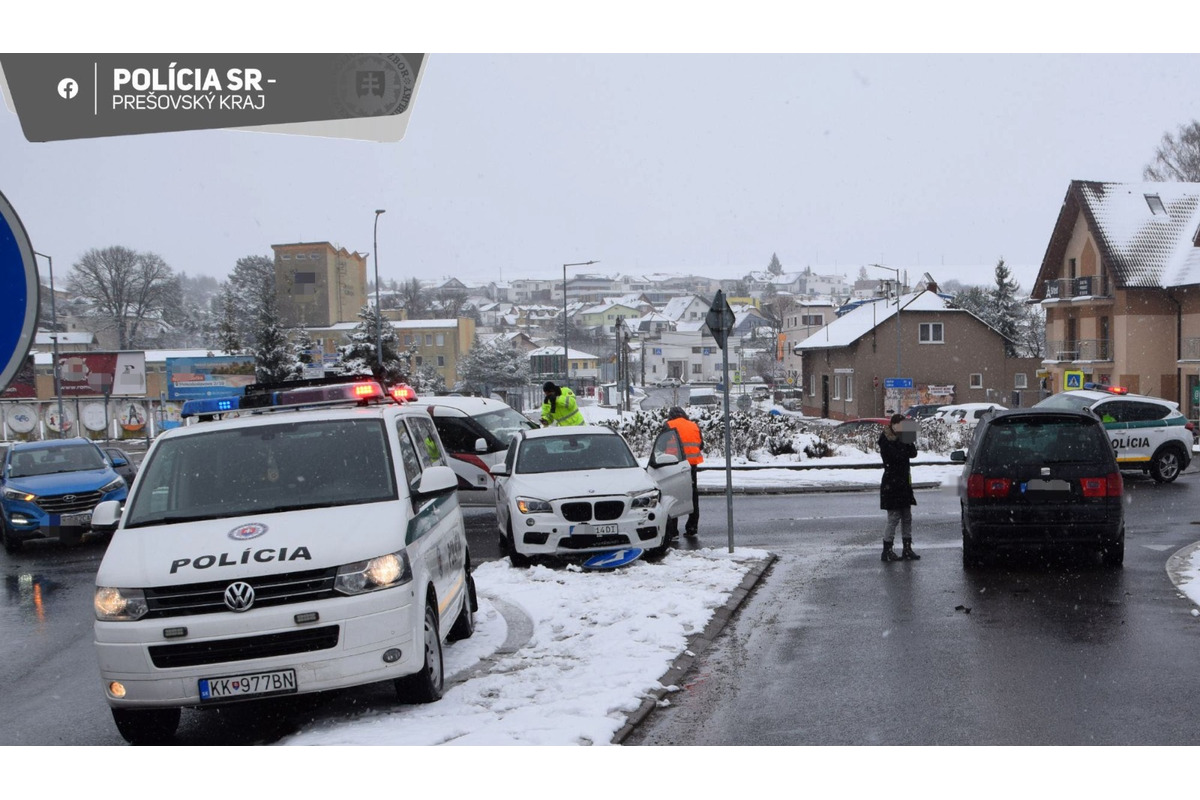 FOTO: Vodič jazdil ulicami Kežmarku s 2,5 promile, foto 1