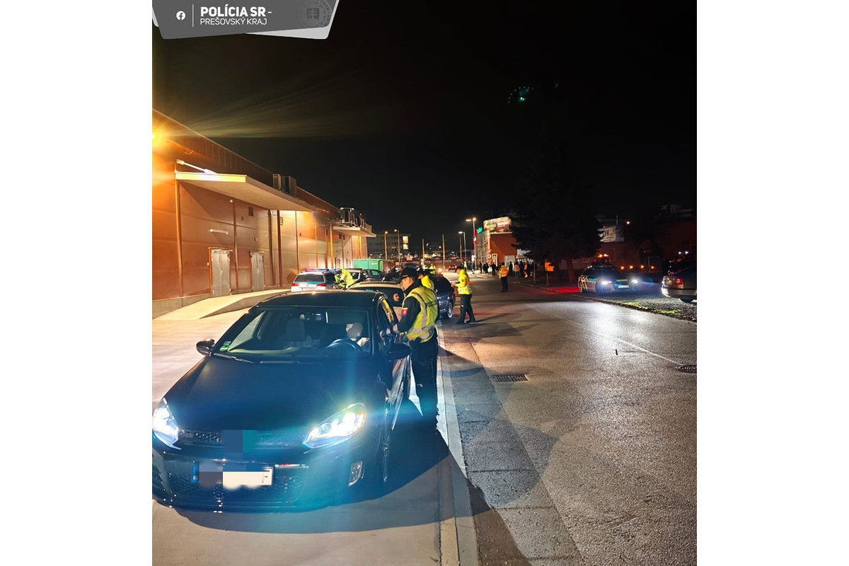 FOTO: Razia na tuneroch v Prešove: Polícia zasahovala vo veľkom štýle, foto 3