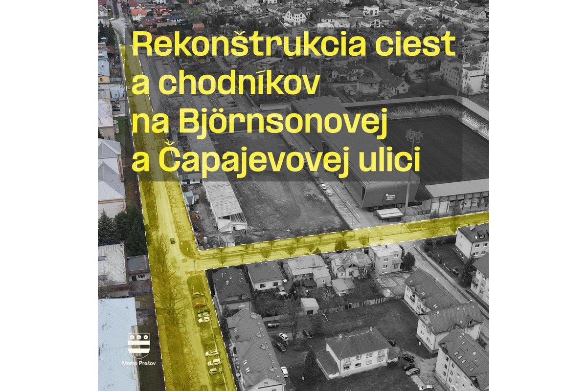 FOTO: V Prešove sa opravia ulice pri štadióne. Práce potrvajú do konca apríla, foto 4