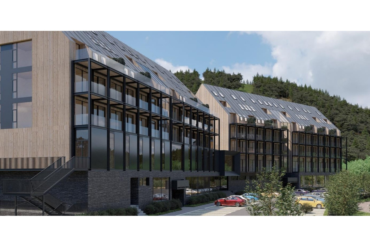 FOTO: Zo Slalomu luxus: V Mlynkoch vyrastie nový apartmánový komplex, foto 7