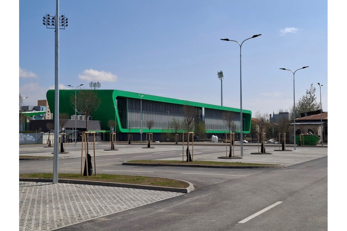 FOTO: Futbal Tatran Aréna je takmer hotová. Stará tribúna však ešte stále stojí, foto 13