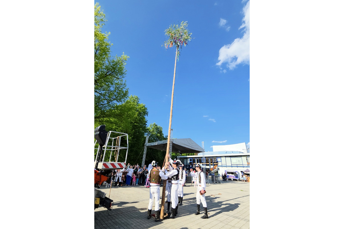 FOTO: Stavanie májov v Prešovskom kraji, foto 3