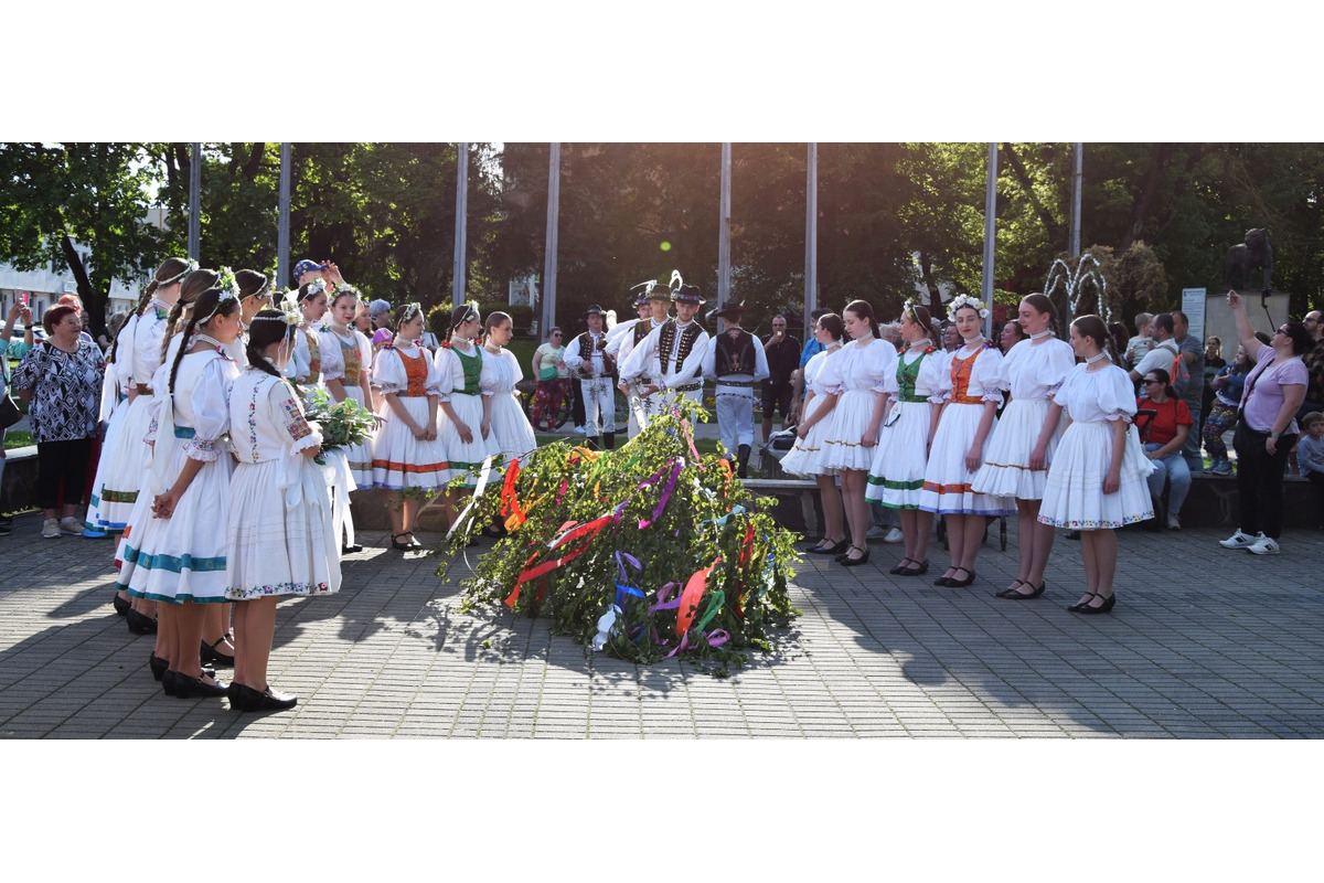 FOTO: Stavanie májov v Prešovskom kraji, foto 8