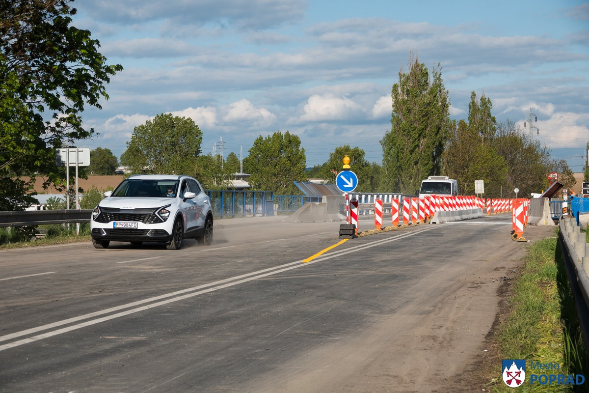  FOTO: Most otvorený, no Poprad čelí novej uzávere až do konca 2026, foto 3