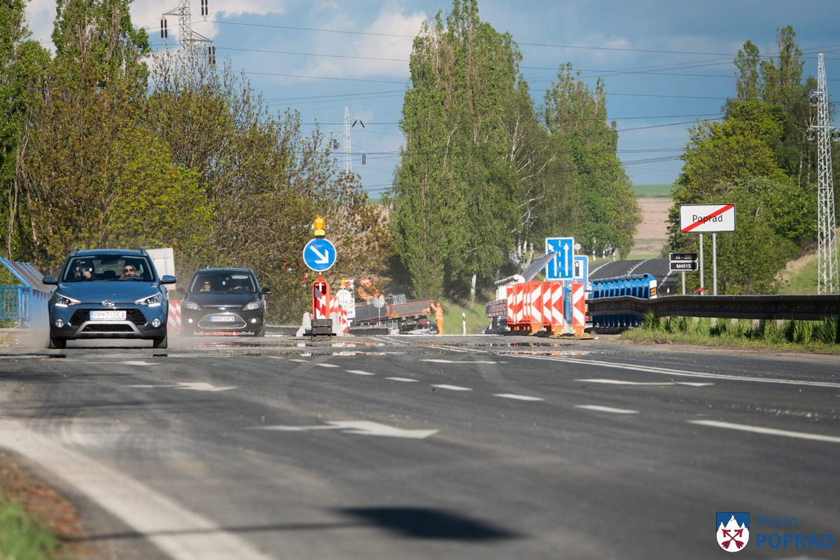  FOTO: Most otvorený, no Poprad čelí novej uzávere až do konca 2026, foto 5