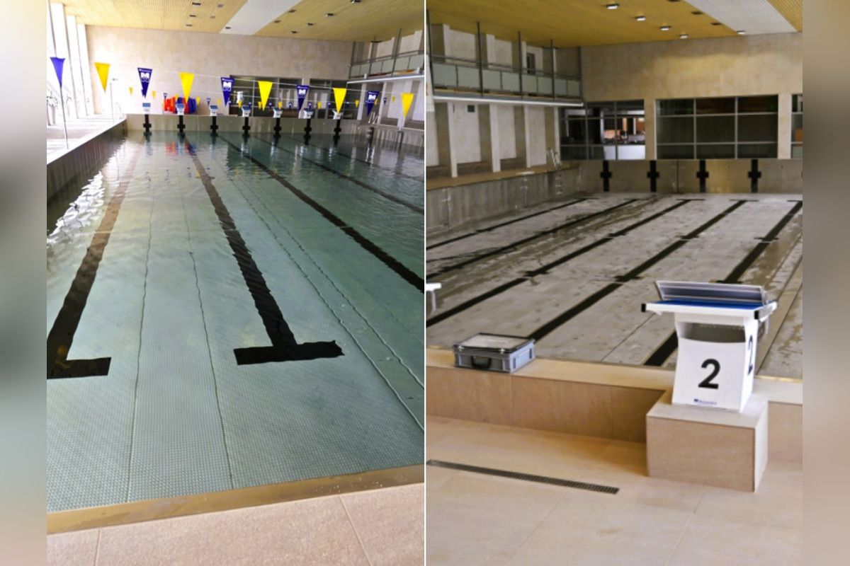 FOTO: Plaváreň v Humennom finišuje, voda už tečie, foto 7