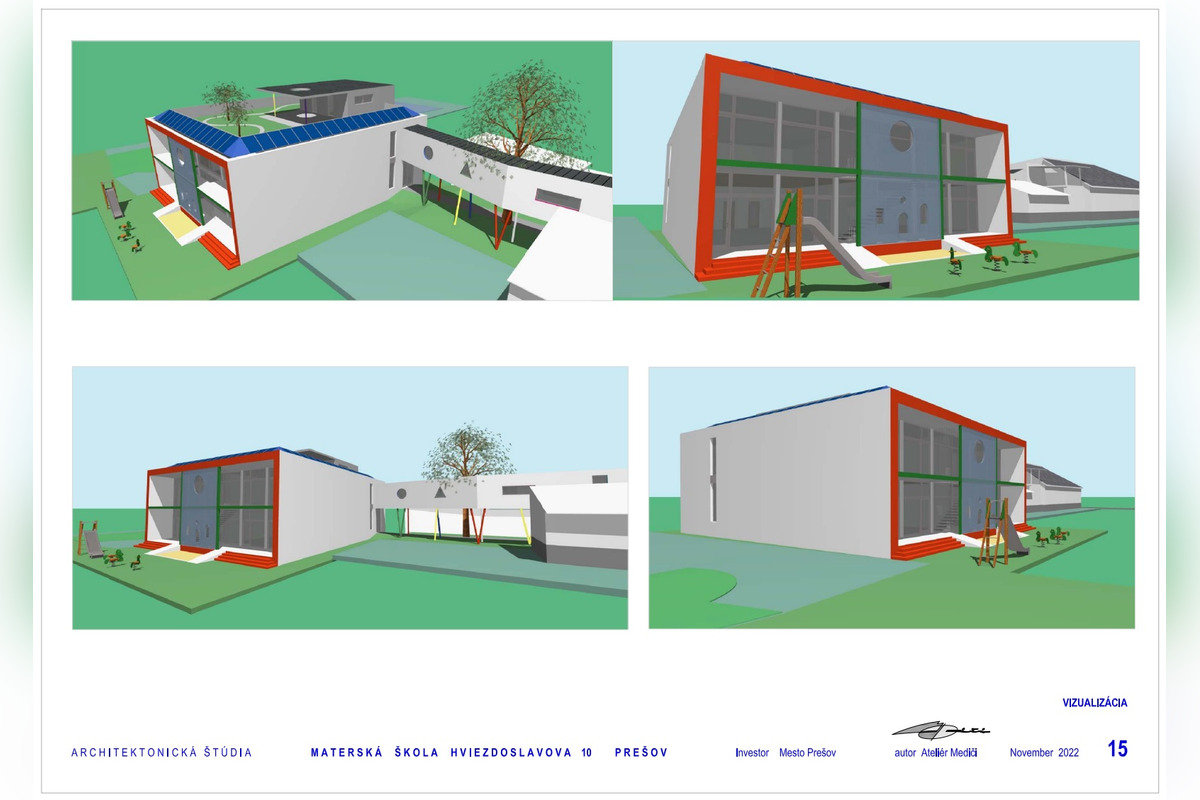 FOTO: Rekonštrukcia materskej školy v Prešove na Hviezdoslavovej, foto 2