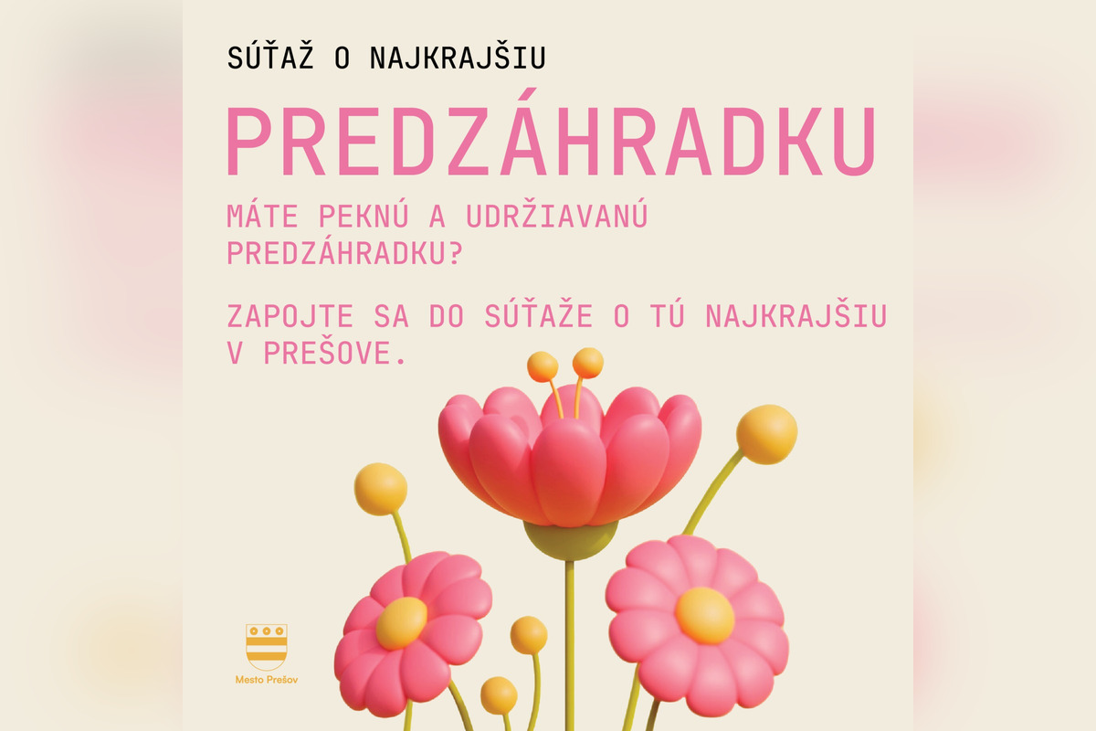 FOTO: Prešov hľadá najkrajšiu predzáhradku: darček dostane každý, foto 2