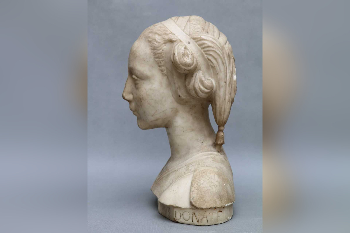 FOTO: Vzácna busta od Donatella zmizla z Levoče. Pre mesto mala veľkú hodnotu, foto 1