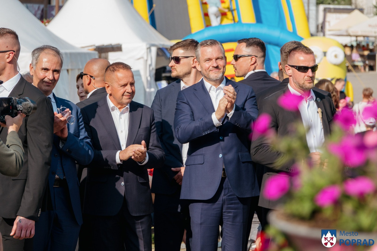 FOTO: Prezidentská návšteva v Poprade, navštívil aj taliansky festival, foto 2