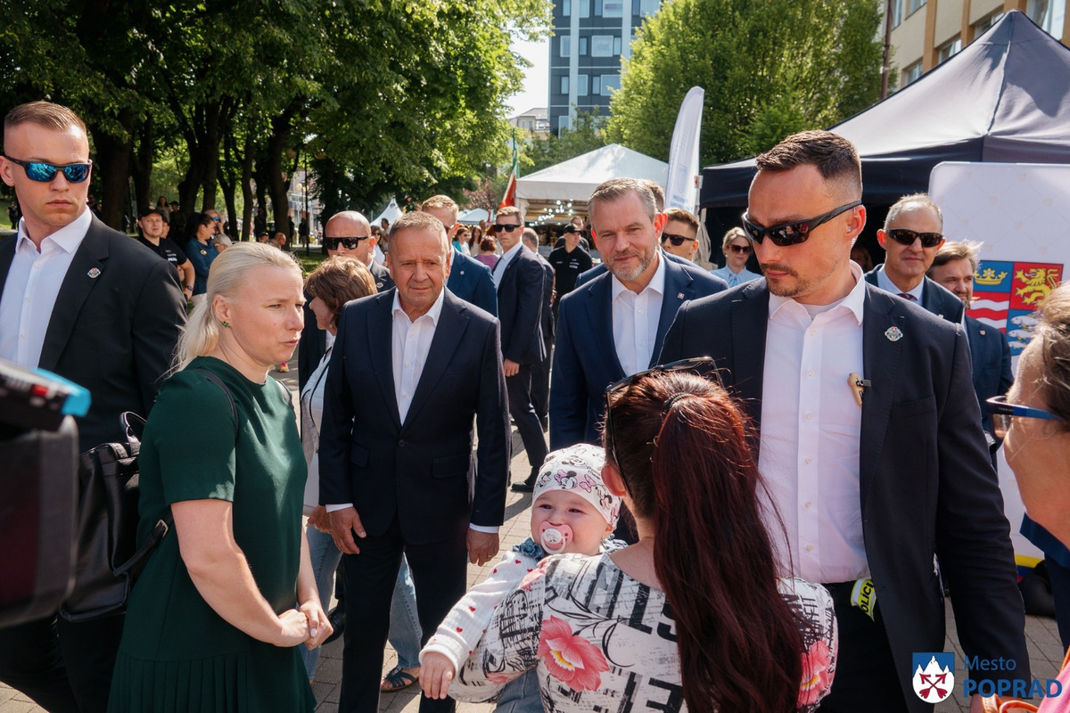 FOTO: Prezidentská návšteva v Poprade, navštívil aj taliansky festival, foto 7
