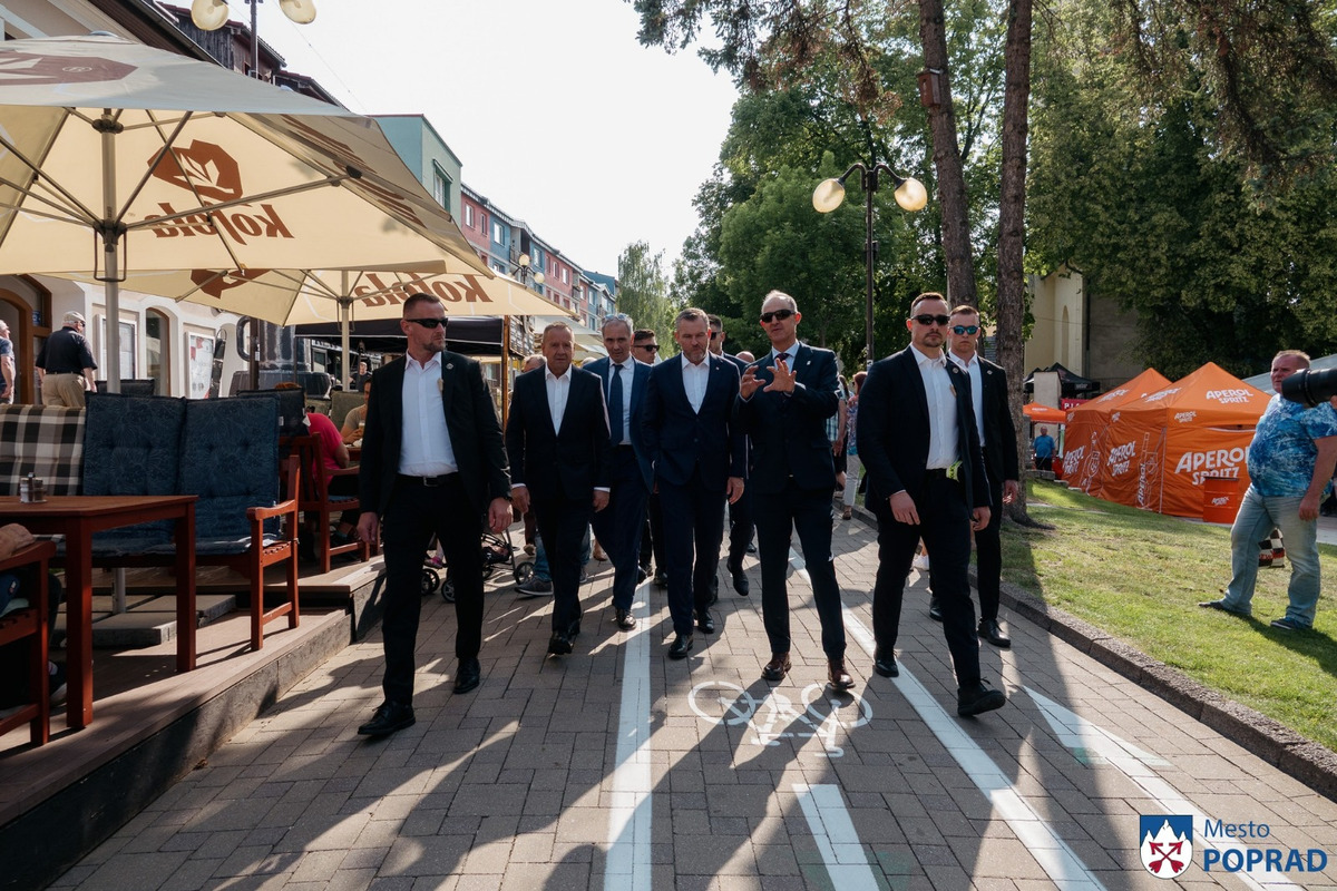 FOTO: Prezidentská návšteva v Poprade, navštívil aj taliansky festival, foto 8