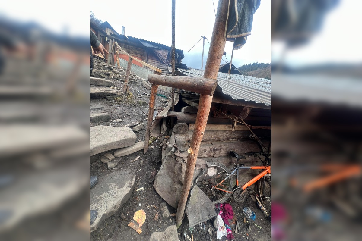 FOTO: Svah v okrese Stará Ľubovňa sa hýbe. Situácia je vážna, foto 1