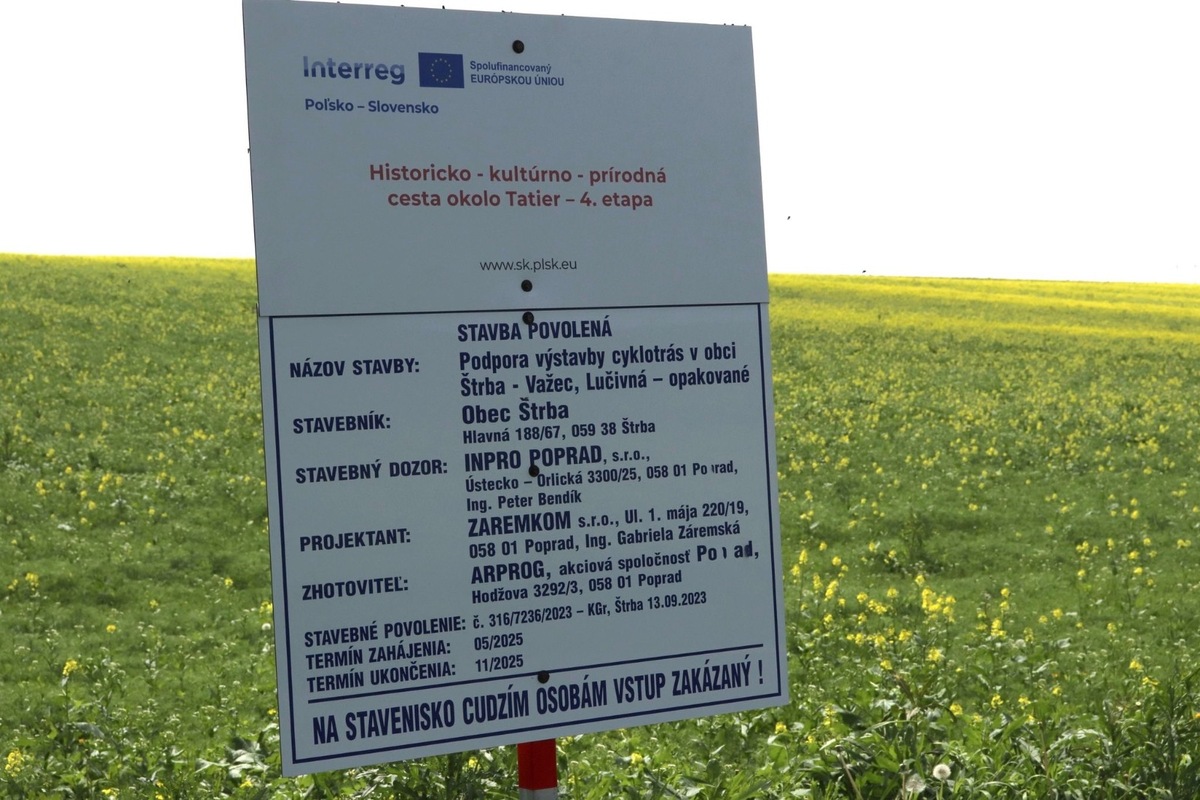 FOTO: Začala sa výstavba cyklotrasy v rámci Cesty okolo Tatier, foto 4