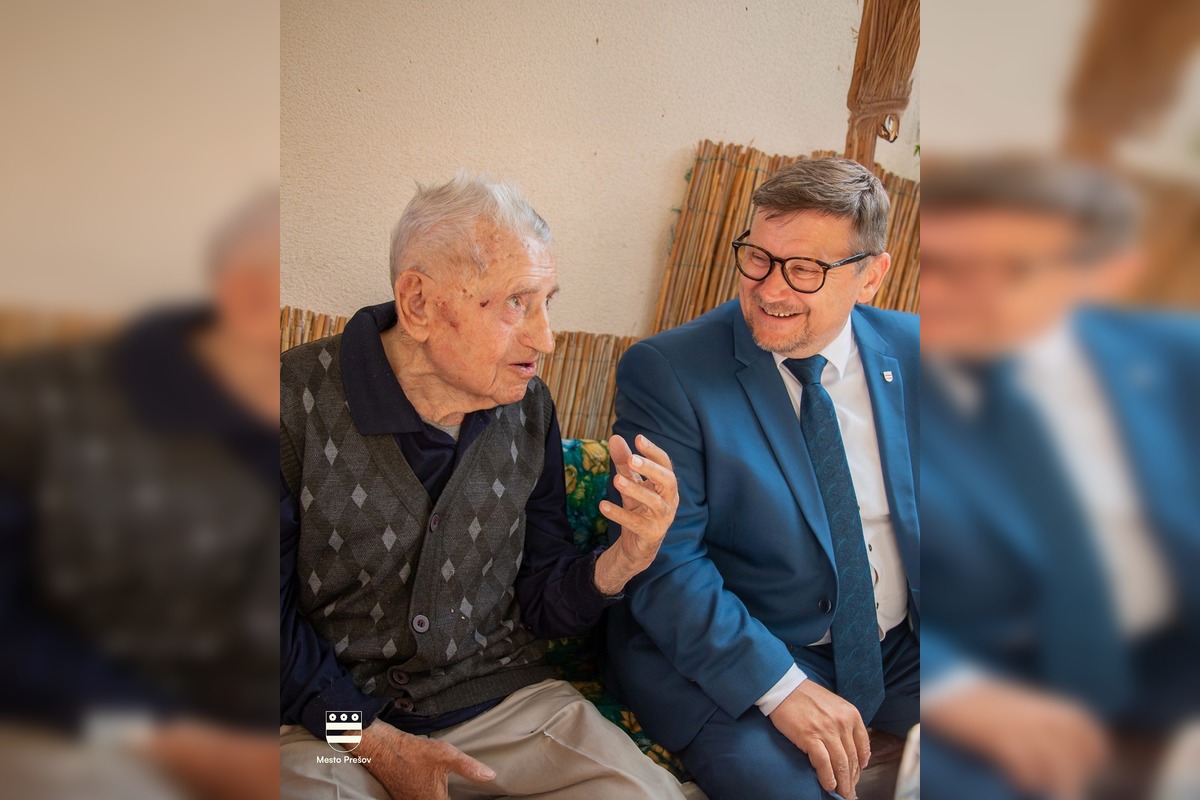 FOTO: Obľúbený učiteľ Prešovčanov Ján Slávik oslávil 105. narodeniny, foto 4