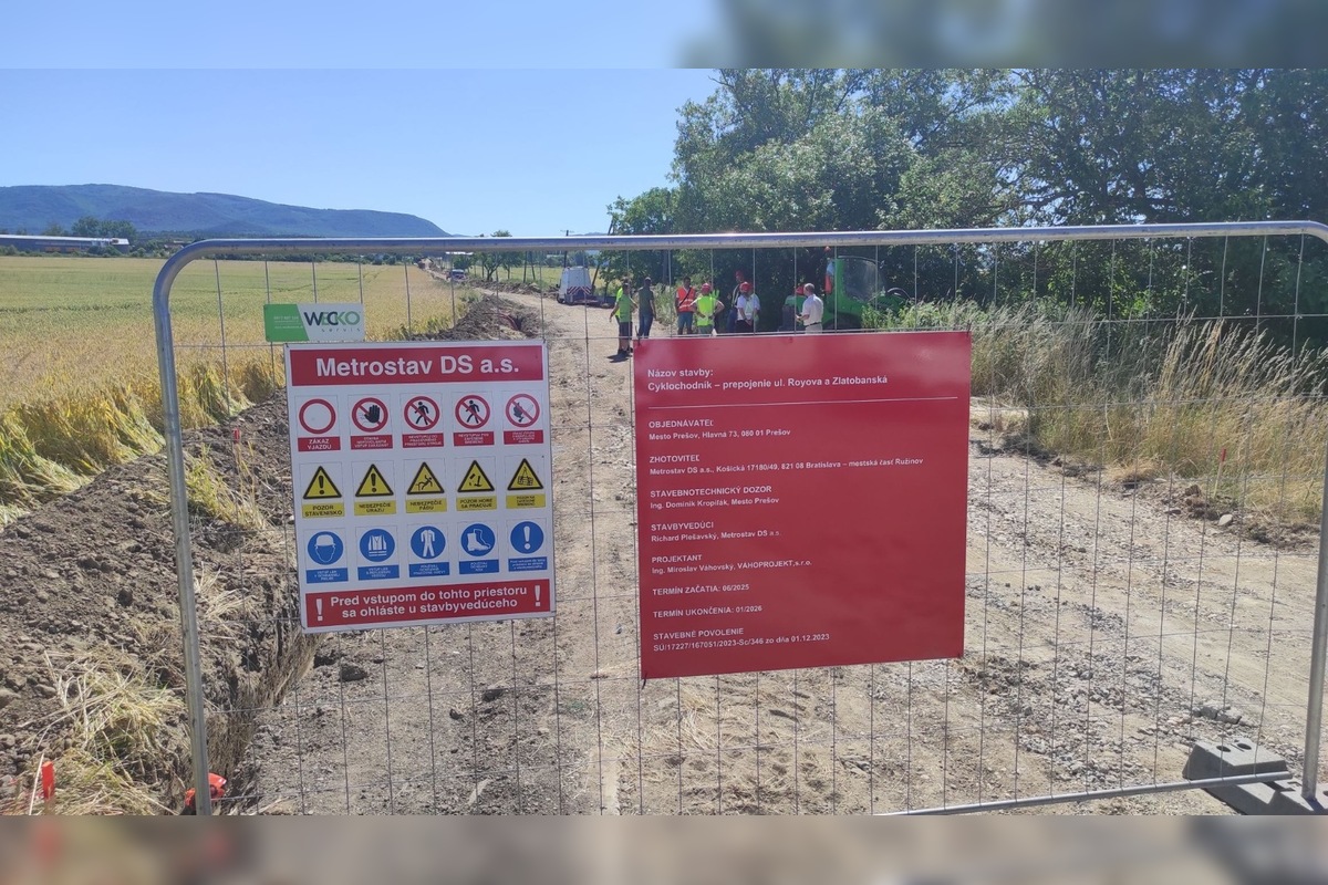 FOTO: V Prešove pribudnú ďalšie cyklochodníky, foto 3