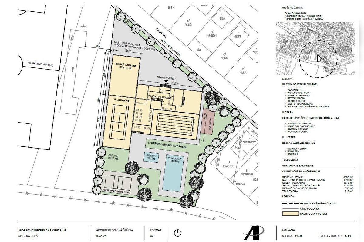 FOTO: V Spišskej Belej má pribudnúť športovo-rekreačné centrum, foto 5