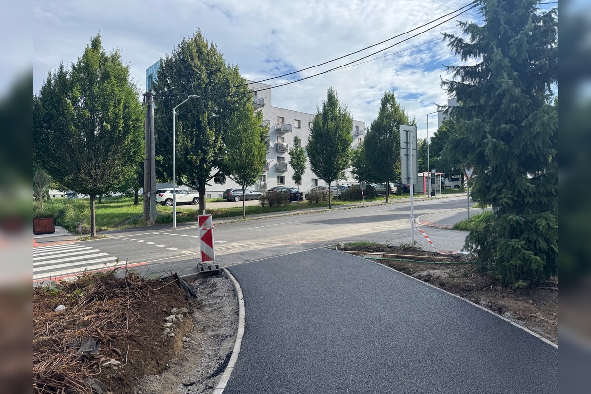 FOTO: Cyklochodník na Wolkerovej v Prešove je už takmer hotový, foto 7