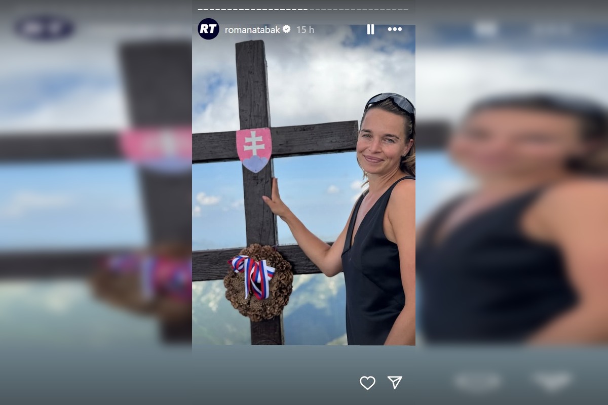 FOTO: Romana Tabaková vystúpila na Kriváň, foto 7