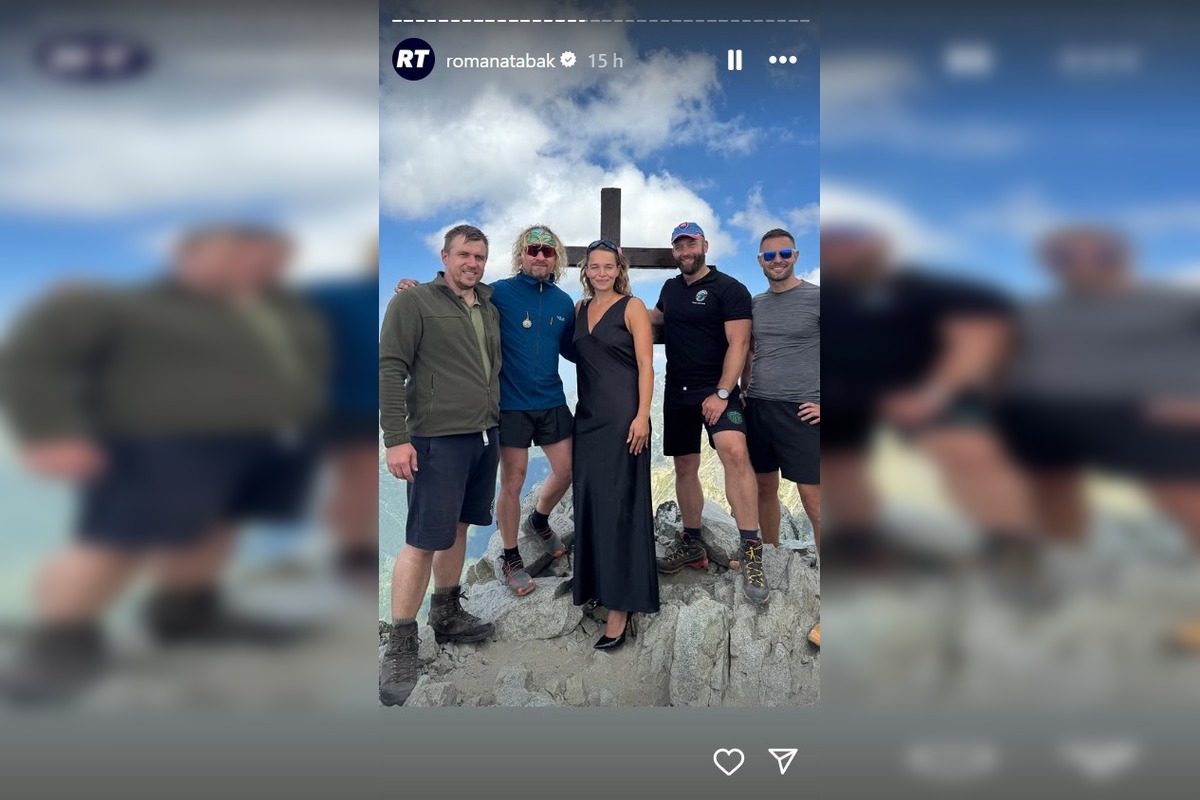 FOTO: Romana Tabaková vystúpila na Kriváň, foto 9