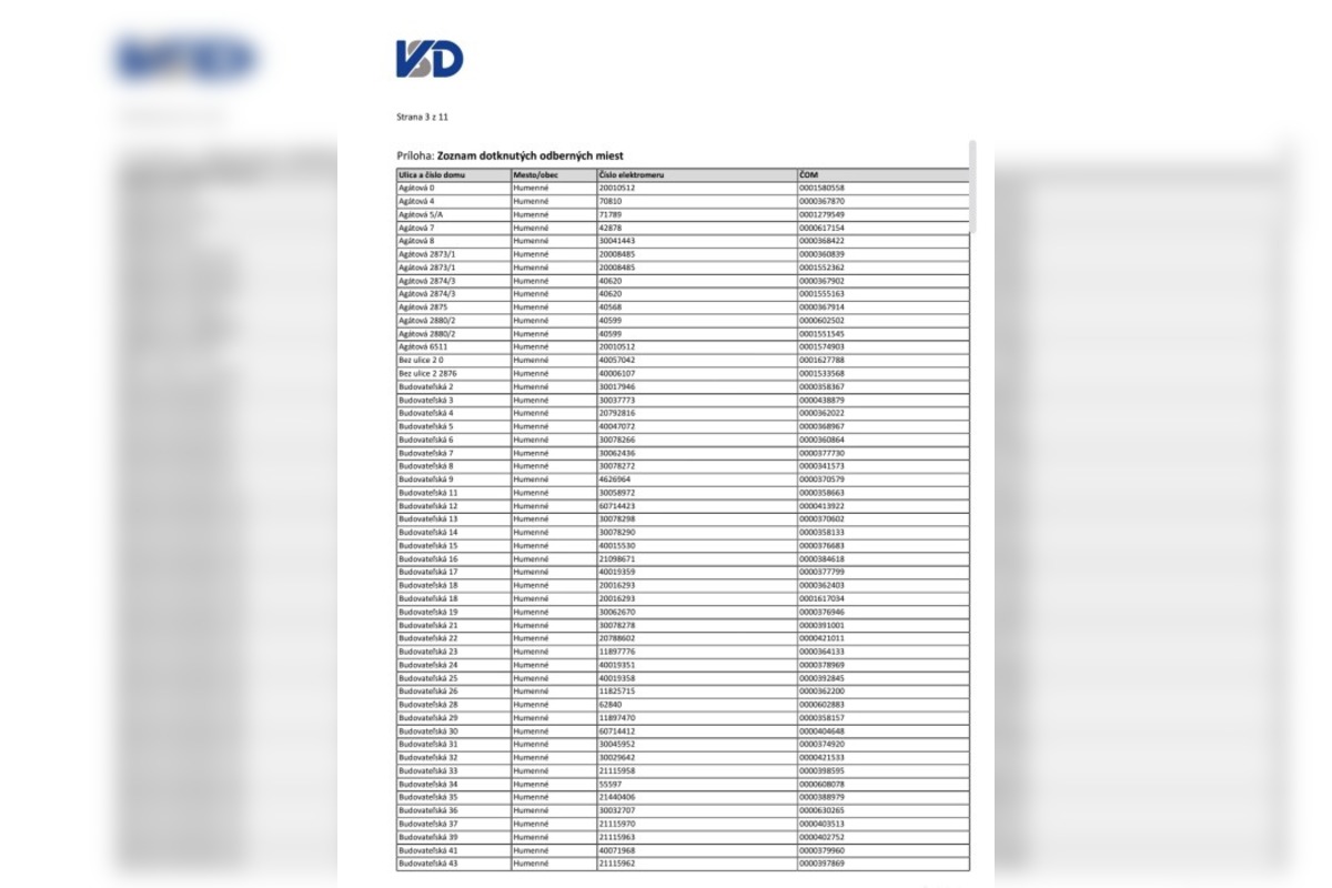 FOTO: Rekonštrukcie vysokonapäťového vedenia odstaví od elektriny stovky Humennčanov, foto 6