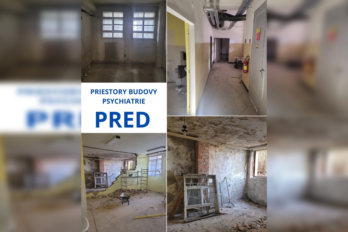 FOTO: Priestory pre detský psychiatrický stacionár v Prešove prechádzajú rekonštrukciou, foto 2
