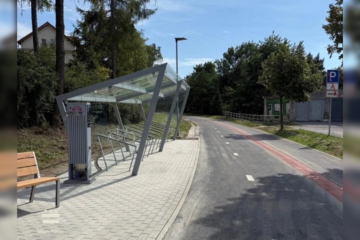 FOTO: Výstavba cyklochodníka na Wolkerovej v Prešove bola ukončená, foto 4
