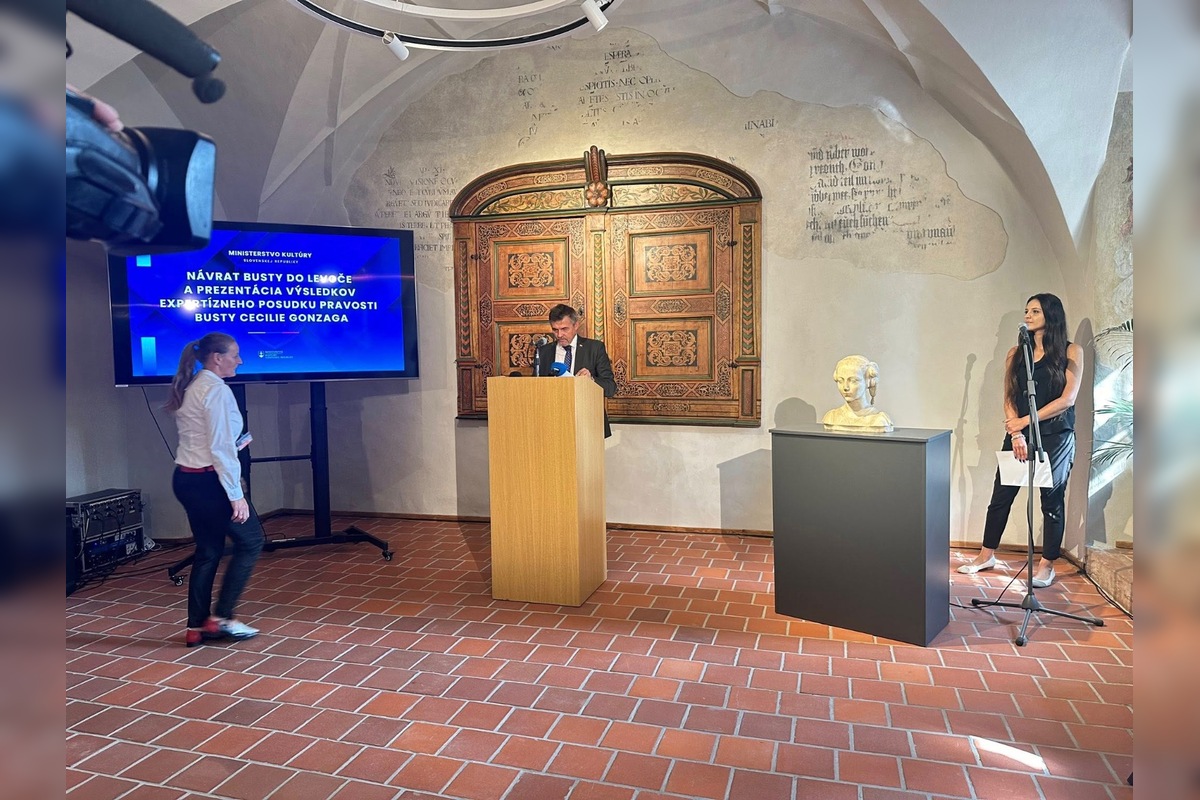 FOTO: Busta Cecílie Gonzagy z Levoče je replikou z 19. storočia, foto 3