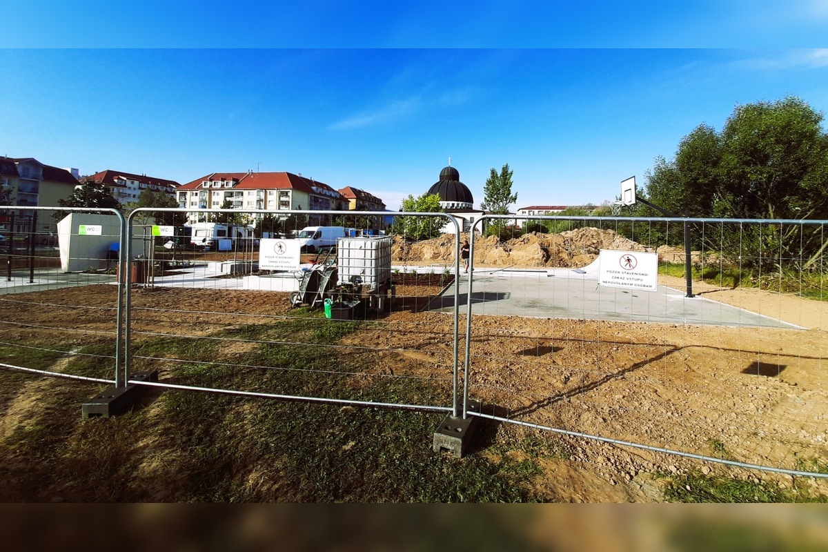 FOTO: V Humennom už rastie nový K Park, foto 8