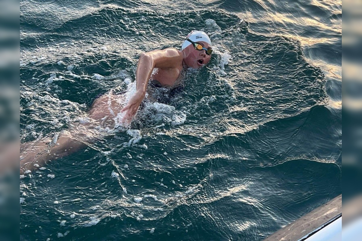 FOTO: Humenčanka Alina preplávala Lamanšský prieliv za rekordný čas, foto 4