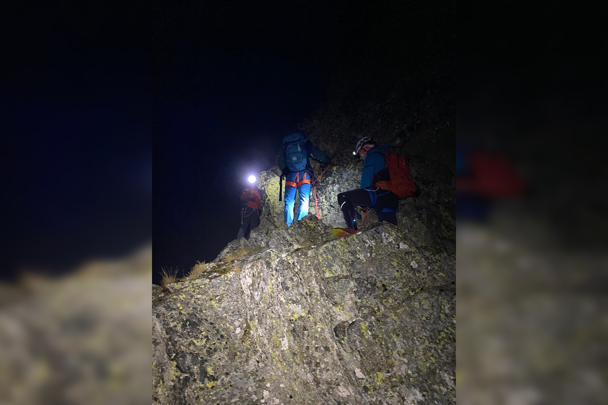 FOTO: Horskí záchranári pátrali po poľskej horolezkyni, ktorá spadla do rokliny, foto 6