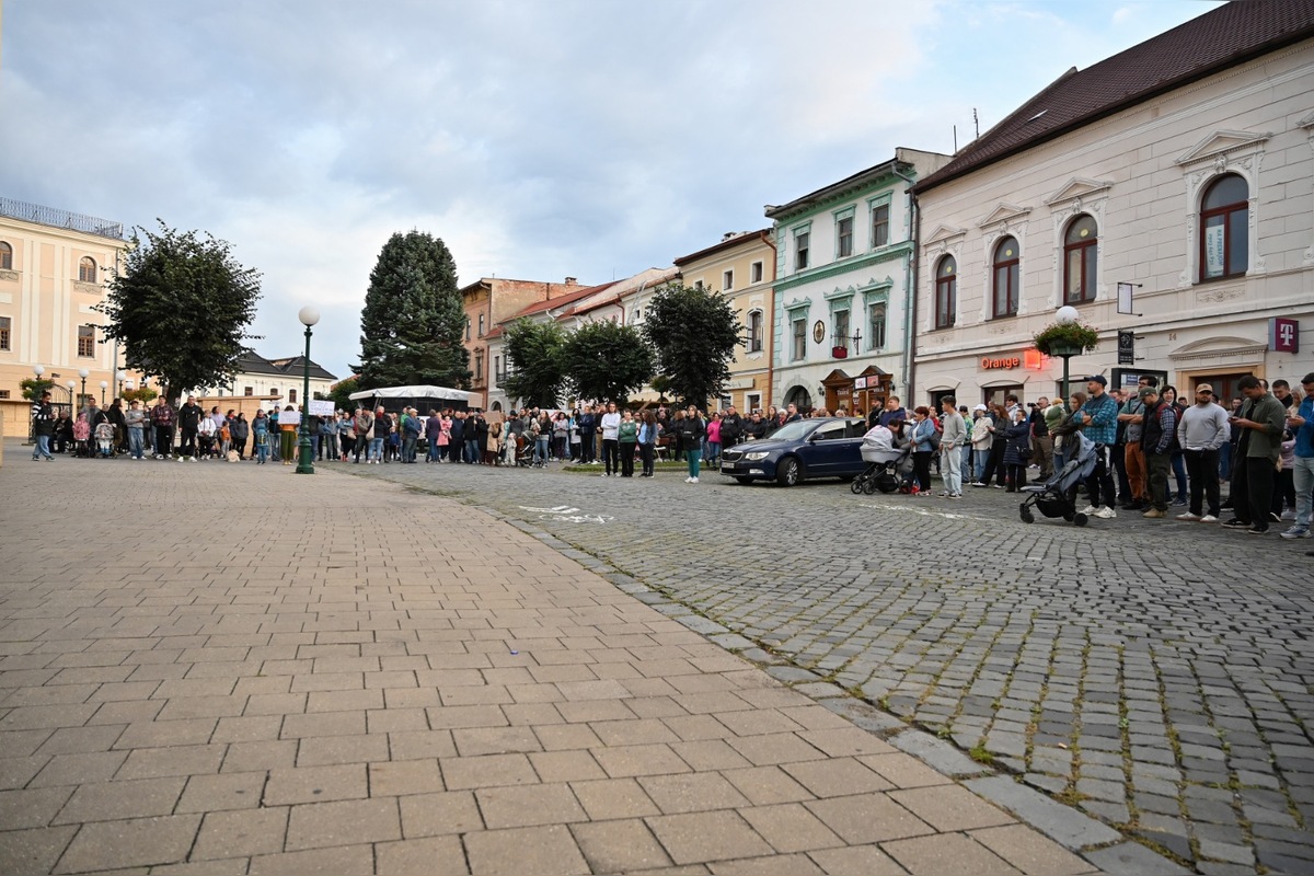 FOTO: Takto vyzeral protest proti konsolidácii v Kežmarku, foto 6